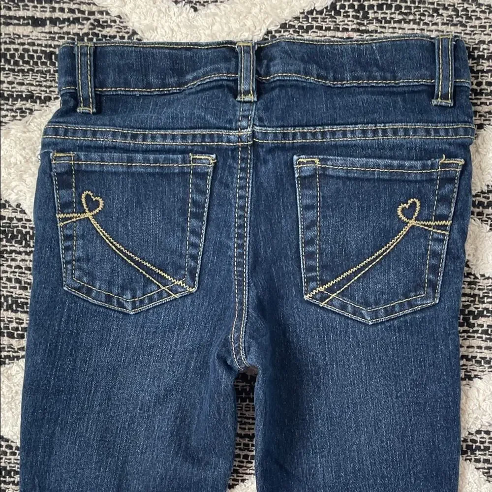 Children’s Place Dark Blue Skinny Stretch Jeans size 6x/7